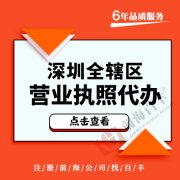深圳一人獨資公司是什么？要如何注冊？